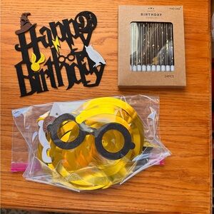 Harry Potter Birthday Party Decoration Set